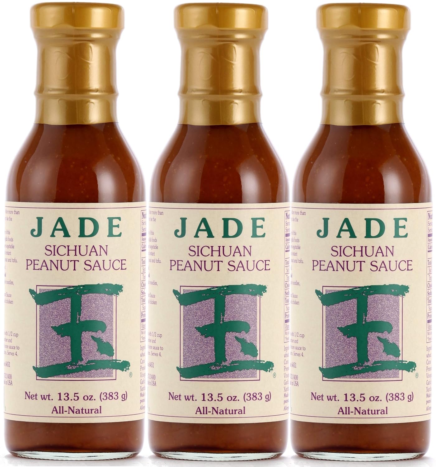 Jade-All-Natural-Sichuan-Peanut-Sauce,-13.5-oz.,-3-Pack-------197