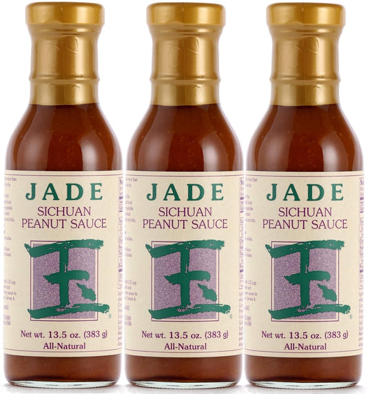 Jade-All-Natural-Sichuan-Peanut-Sauce,-13.5-oz.,-3-Pack-------197