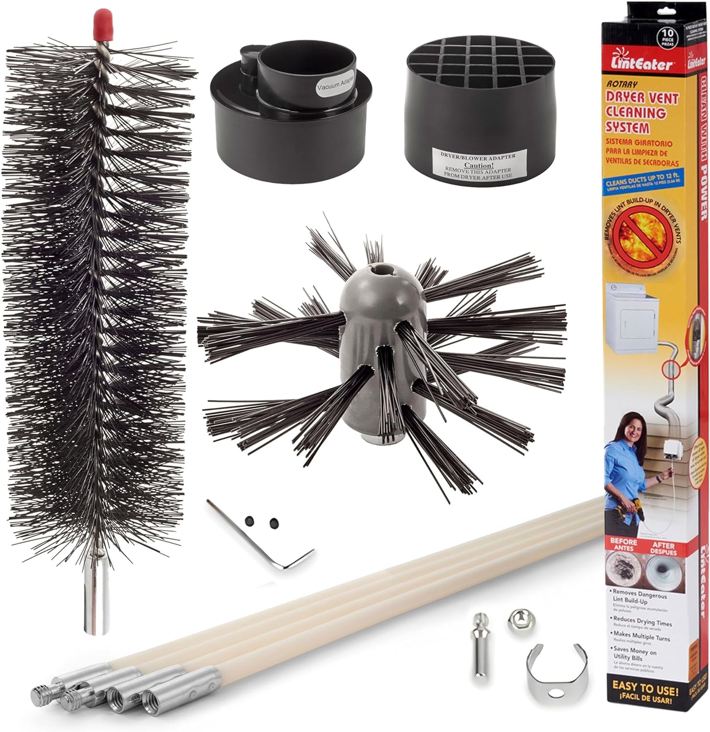 Dryer-Vent-Duct-Cleaning-Kit---Gardus-RLE202-LintEater-Rotary-2765