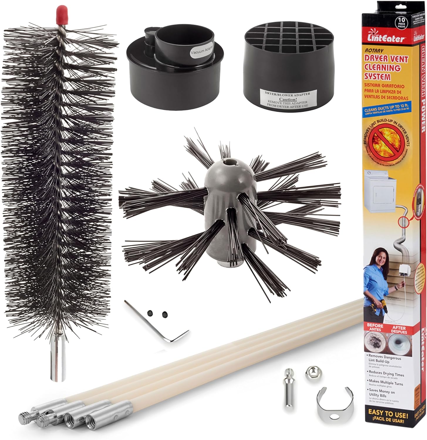 Dryer-Vent-Duct-Cleaning-Kit---Gardus-RLE202-LintEater-Rotary-2765