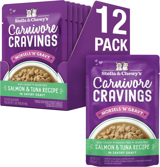 Stella-&-Chewy's-Carnivore-Cravings-Wet-Cat-Food-Pouches---Premium-Salmon-&-281