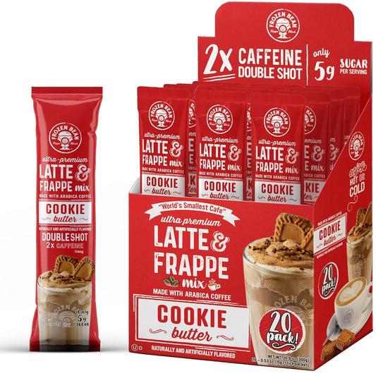 The-Frozen-Bean-Cookie-Butter-Frappe-&-Latte-Instant-Mix-(20-Sticks),-Made-2252