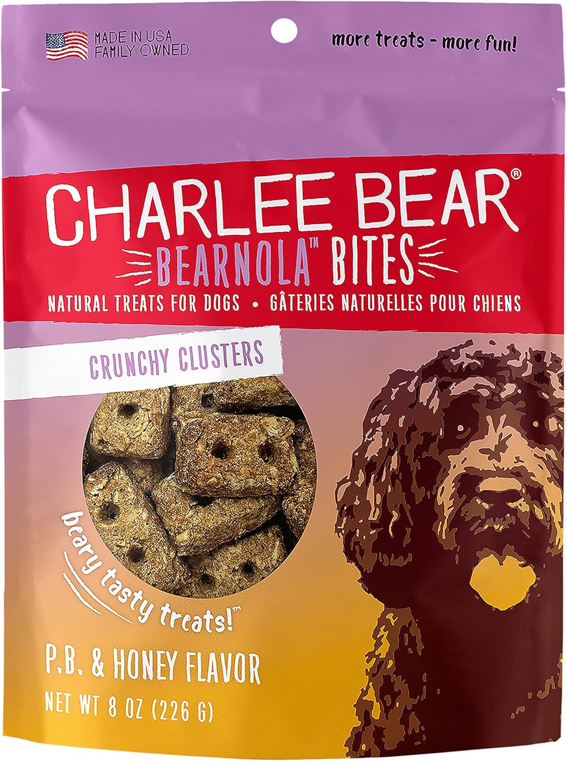Bearnola-Bites-Dog-Treats,-P.B.-&-Honey-Flavor,-3075
