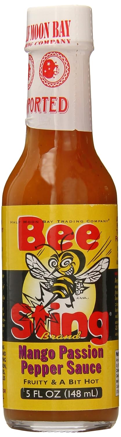 Bee-Sting-Pepper-Sauce,-Mango-Passion,-492