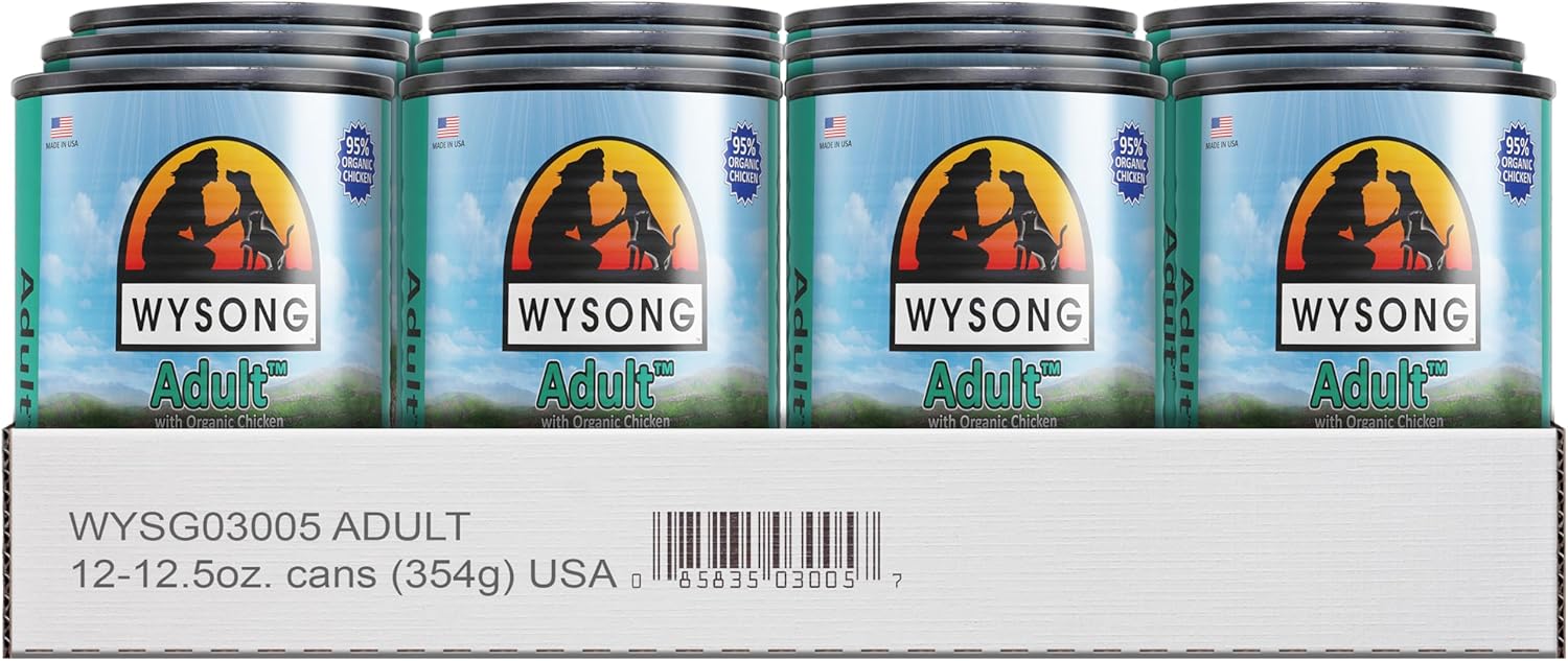 Wysong-Pet-Nutritional-Products-858046-12-Pack-Maintenance-Food-For-Dogs,-13-Ounce-----554