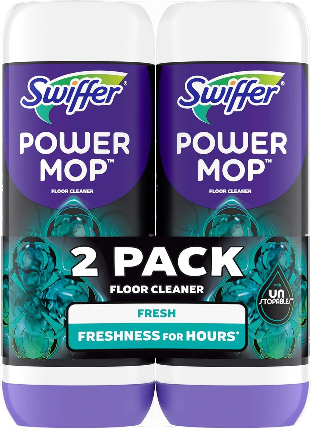 Swiffer-PowerMop-Floor-Cleaning-Solution-with-Unstopables-Fresh-Scent,-PowerMop-Refills,-Floor-Cleaner-for-Mopping,-2115