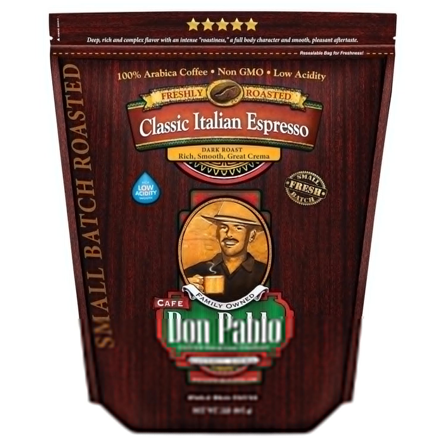 Cafe-Don-Pablo-Gourmet-Coffee-Classic-Italian-Espresso-Medium-Dark-Roast-Whole-Bean-266
