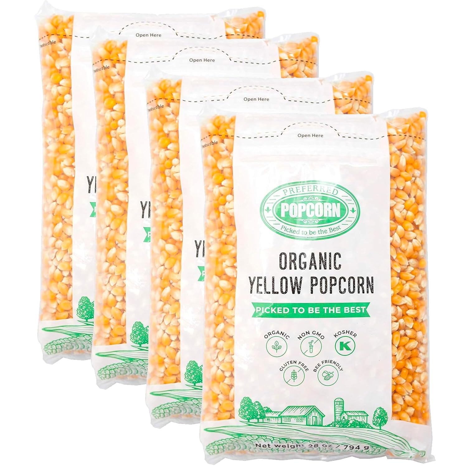 Preferred-Popcorn-Organic-Popcorn,-28-Ounce-bag,-Pack-of-4,-30--Servings-Per-Bag--379