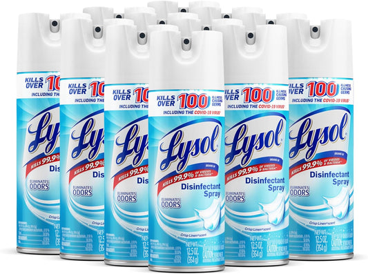 Lysol-Disinfectant-Spray,-Sanitizing-and-Antibacterial-Spray,-For-Disinfecting-and-Deodorizing,-Crisp-Linen,-12.5-Fl.-1216