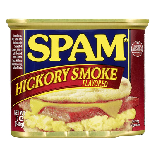 Spam-Hickory-Smoke,-12-Ounce-Can---------------814