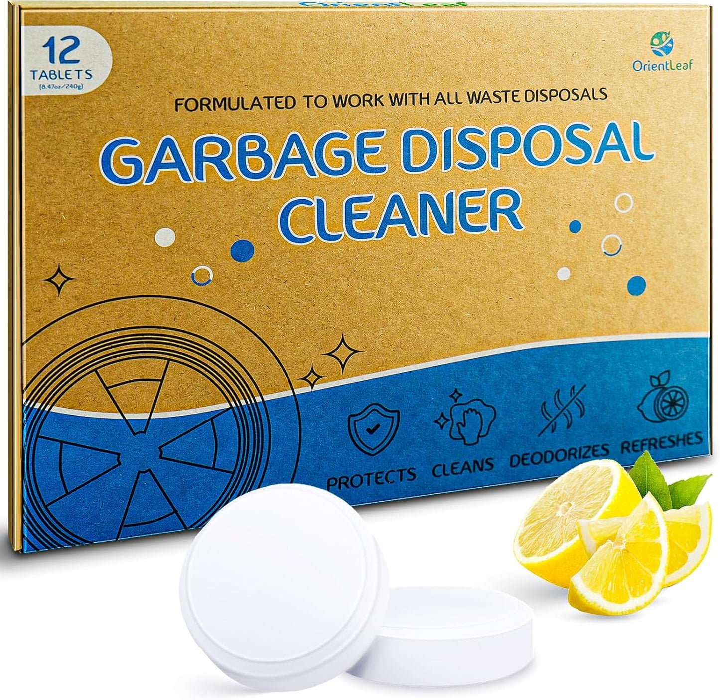 Garbage-Disposal-Cleaner-Tablets,-XXL(20g),-12-Pack,-Powerful-Foaming-Sink-2647