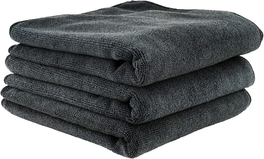 Chemical-Guys-MIC35303-Workhorse-Professional-Grade-Microfiber-Towel,-Black,-(Safe-5142