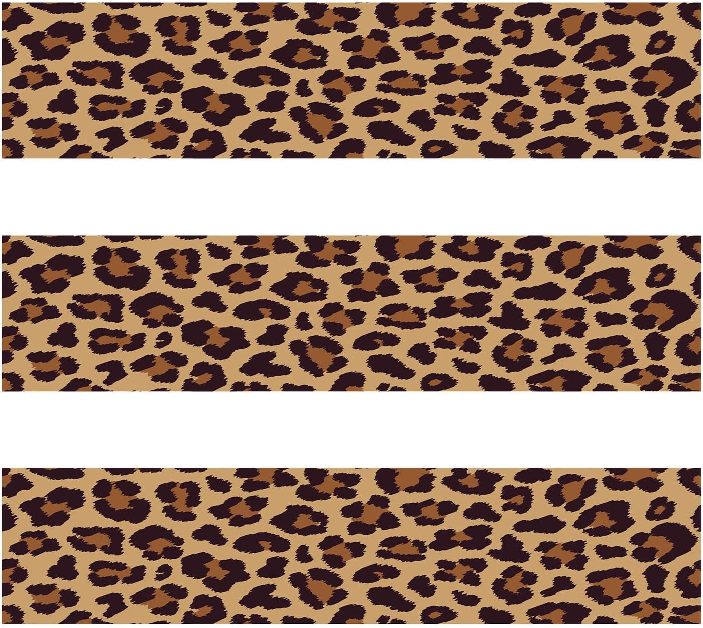 3pcs-Leopard-Cheetah-Print-Edible-Cake-Border-Strips,-2.4x11-Inches-per-Sheet-Cake-Decor-726