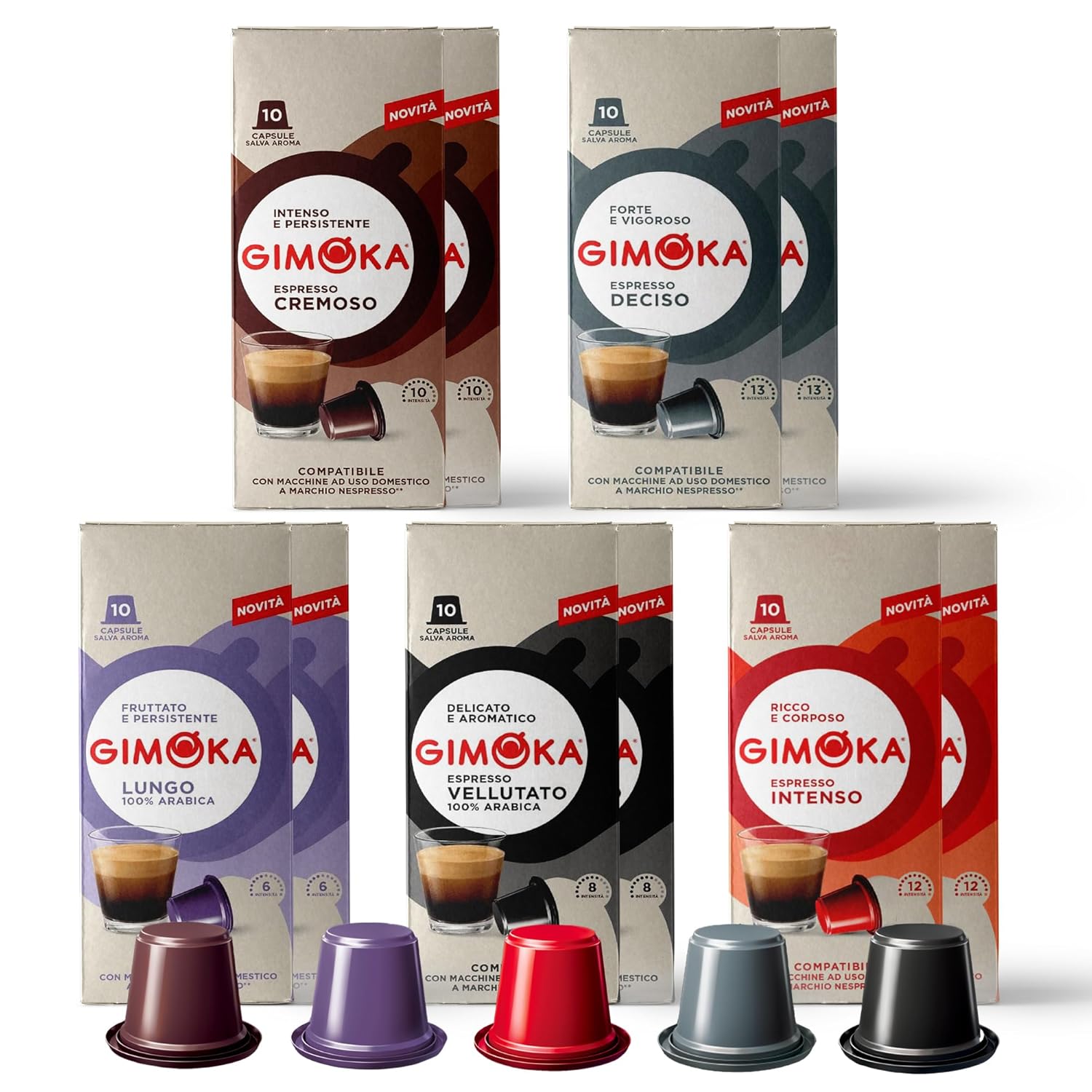 GIMOKA-100-Espresso-Coffee-pods-Variety-Pack-compatible-with-Nespresso®-Original-Machines,-Italian-1760