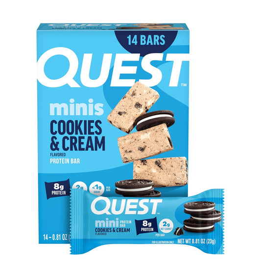 Quest-Nutrition-Mini-Cookies-&-Cream-Protein-Bars,-8g-Protein,-14--Count-|-8g-Less-1869