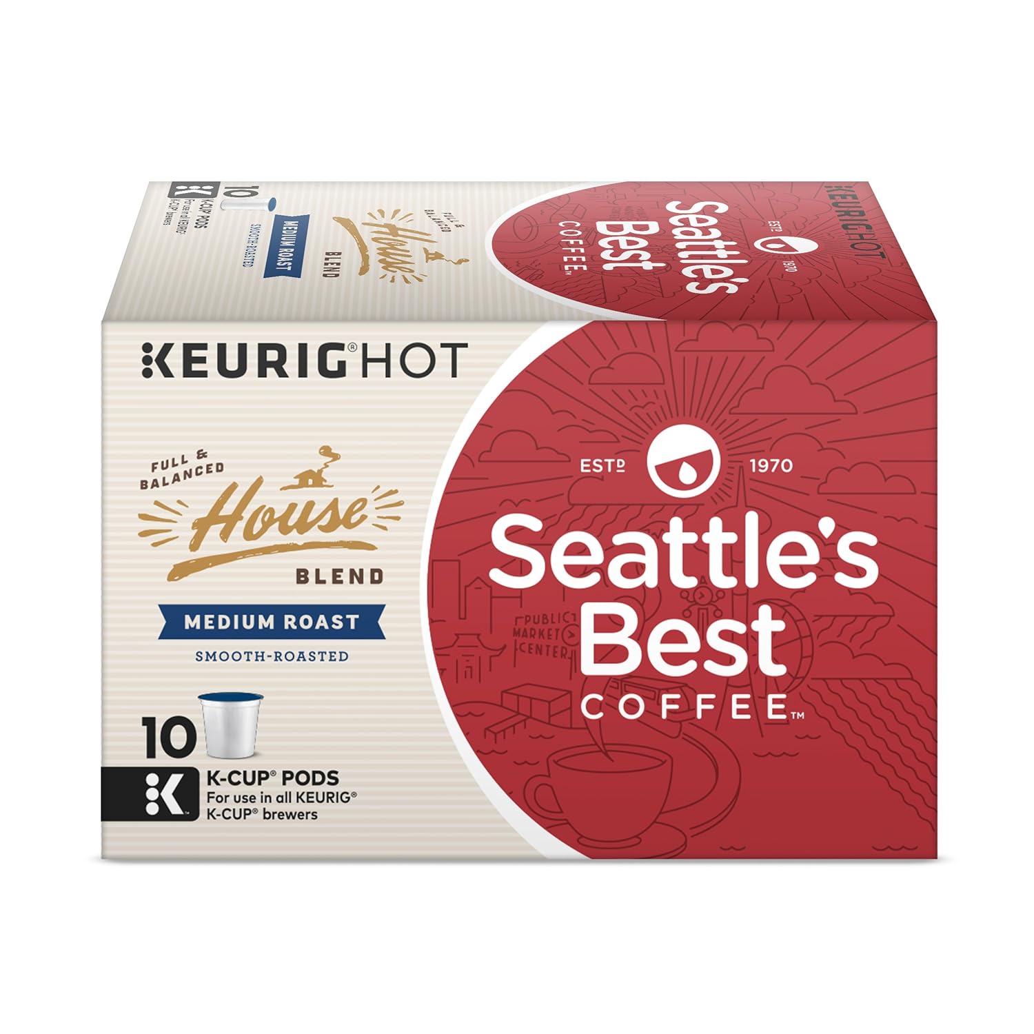 Seattle's-Best-Coffee-House-Blend-Medium-Roast-Single-Cup-Coffee-for-Keurig-Brewers,-149