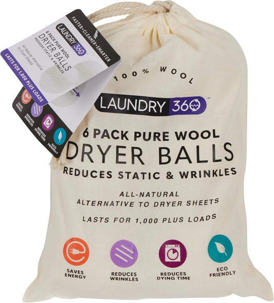 Woolite-Laundry-360-6-Pack-Wool-Dryer-Ball-Set-with-1258
