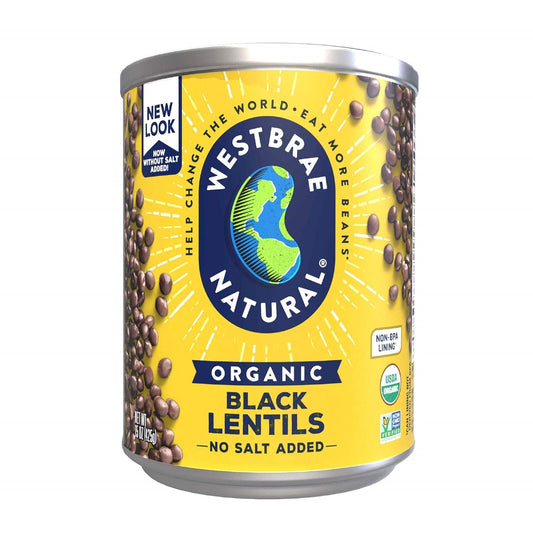 Westbrae-Natural-Organic-Black-Lentils,-No-1364