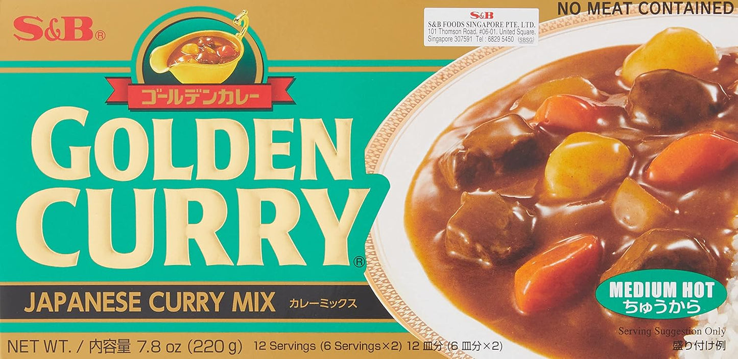 S&B-Golden-Curry-Sauce-Mix,-Medium-3604
