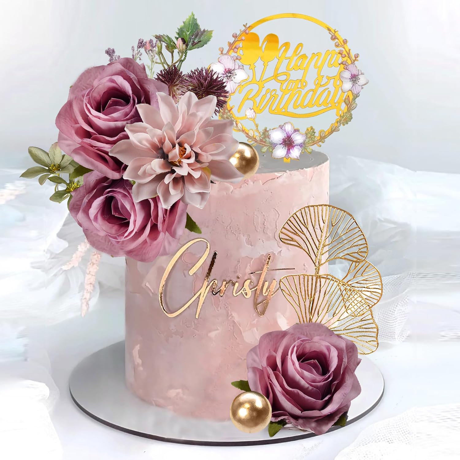 Flower-Cake-Toppers-Happy-Birthday-Cake-Toppers-3587