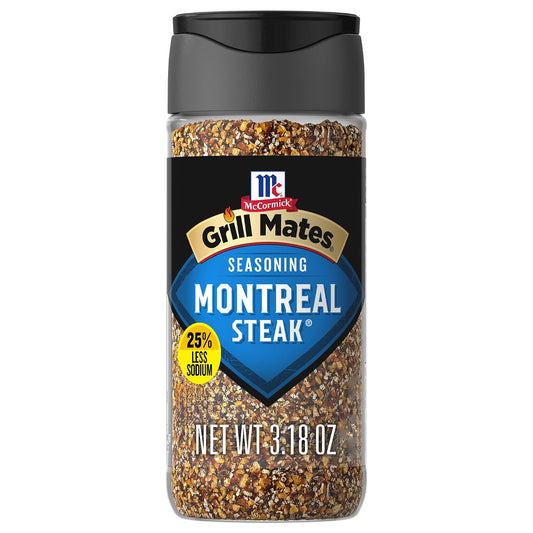 McCormick-Grill-Mates-0.25-Less-Sodium-Montreal-Steak-Seasoning,-3.18-oz---2054