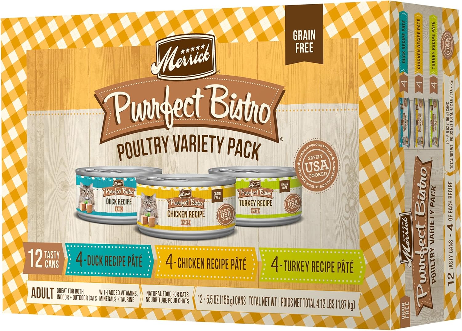 Merrick-Purrfect-Bistro-Grain-Free-Premium-Canned-Pate-Adult-Wet-Cat-Variety-Chicken,-Turkey1517