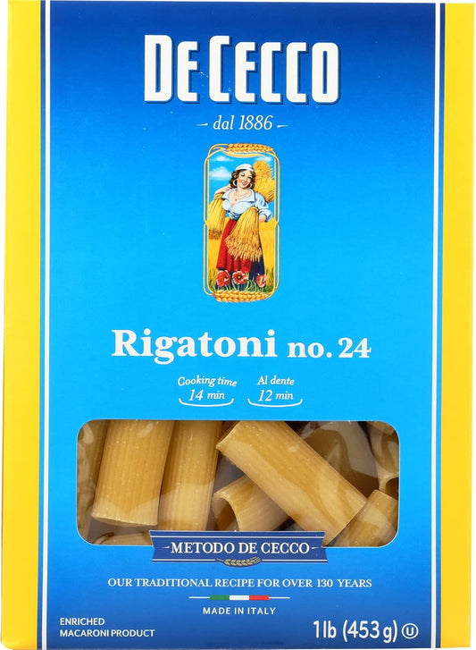 De-Cecco-Pasta,-Rigatoni,16-oz-(Pack-of-12)-812