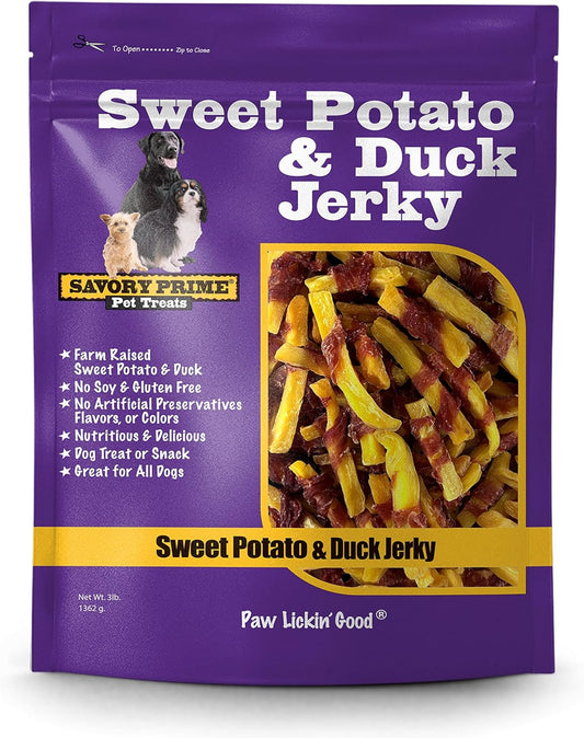 Sweet-Potato-&-Duck-Jerky-Wrap-Dog-Treats,-762