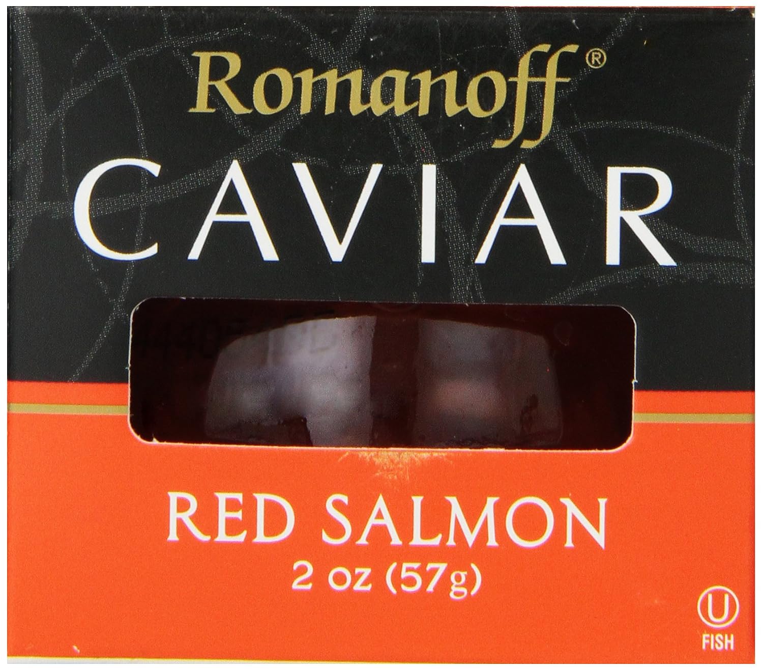 Romanoff-Caviar-Red-Salmon,-2-Ounce-Jar-------------654