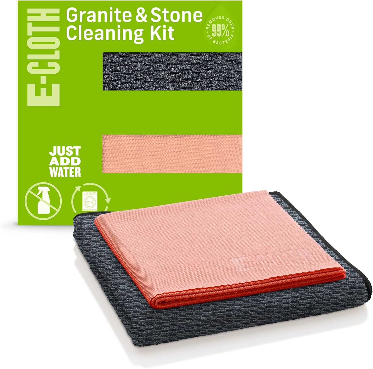 E-Cloth-Granite-&-Stone-Cleaning-Kit,-Premium-Microfiber-Cleaning-Cloth,-2164
