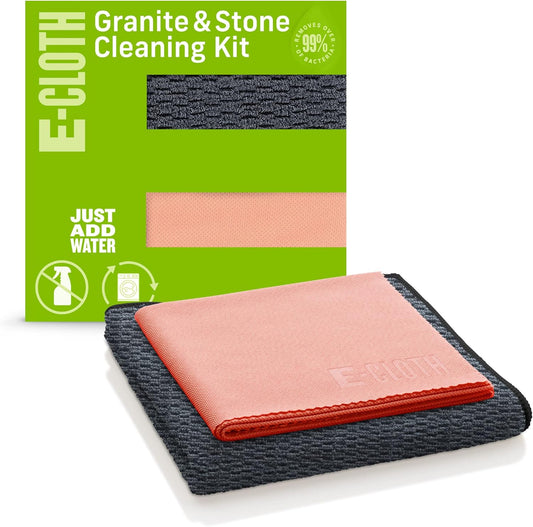 E-Cloth-Granite-&-Stone-Cleaning-Kit,-Premium-Microfiber-Cleaning-Cloth,-2164