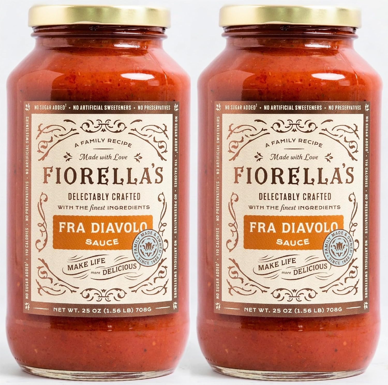 Fiorella's-Fra-Diavolo,-Salsa-Arrabbiata---Salsa-de-tomate-527
