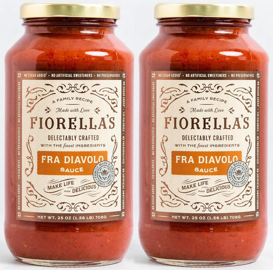 Fiorella's-Fra-Diavolo,-Salsa-Arrabbiata---Salsa-de-tomate-527