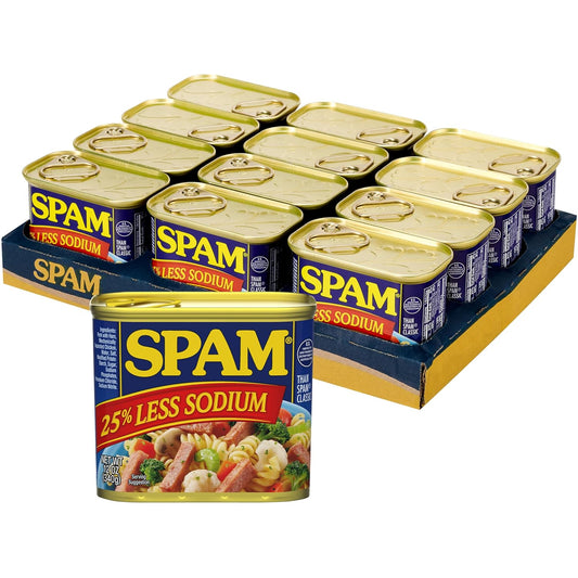 SPAM-0.25-Less-Sodium-Canned-Meats,-12-oz-Cans,-12-Pack,-Packaging-May-835