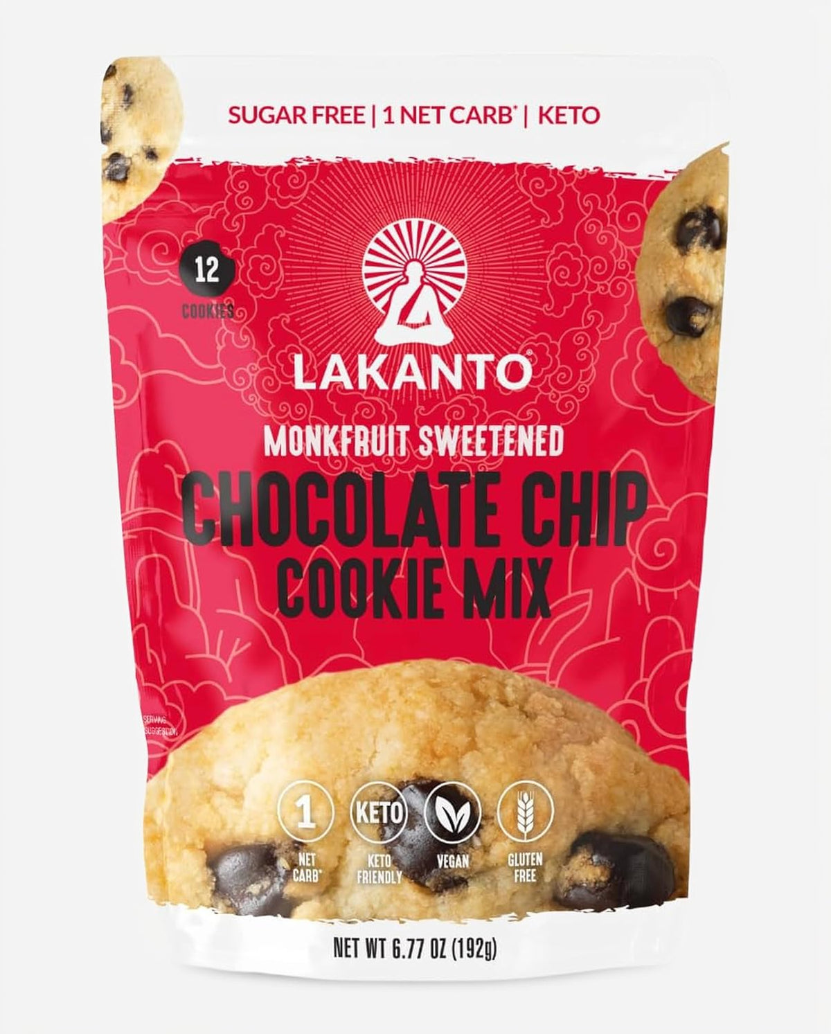 Lakanto-Sugar-Free-Chocolate-Chip-Cookie-Mix,-Monk-Fruit-Sweetened,-548