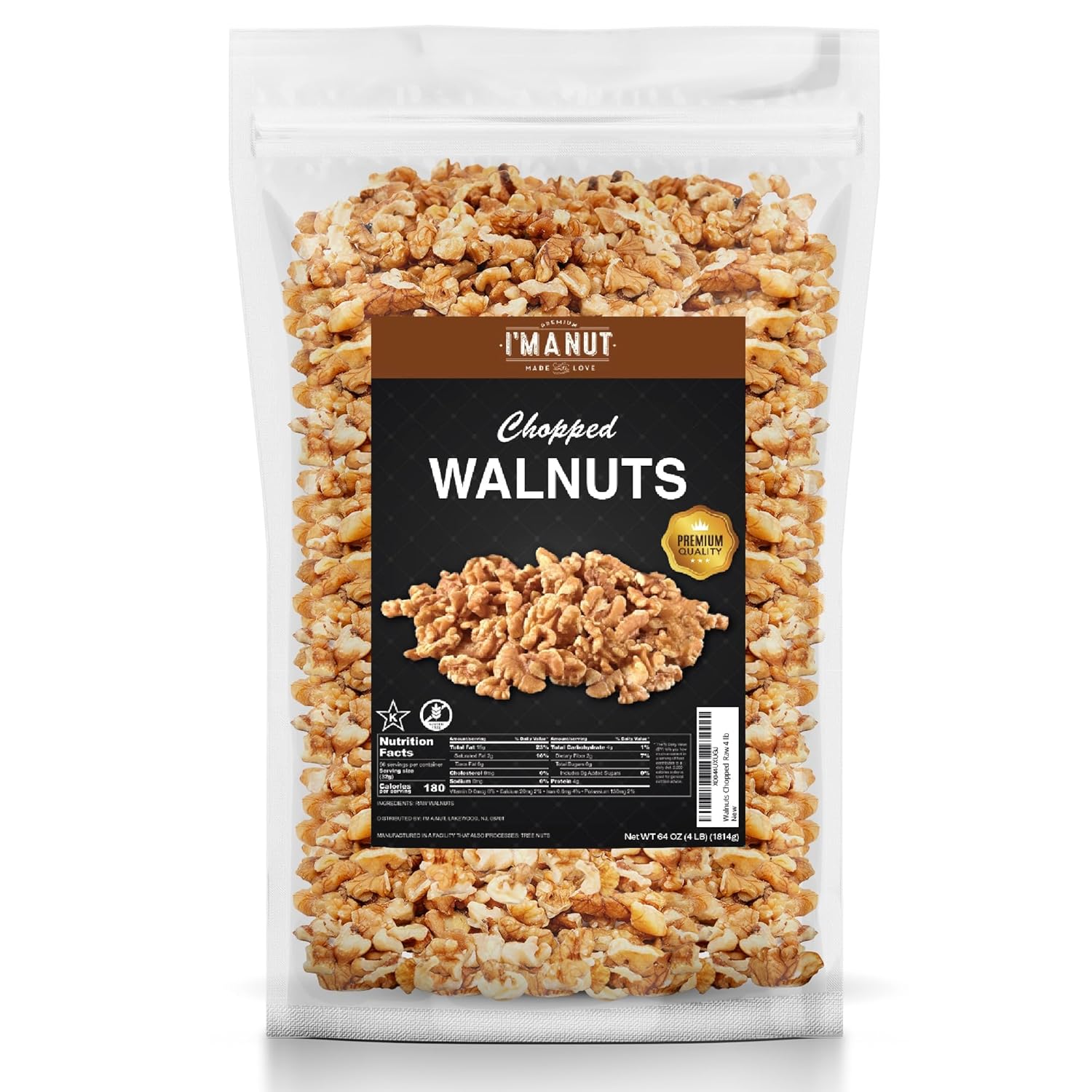 Premium-Raw-Chopped-Walnuts-64oz-(4-lb)---1-Natural,-No-PPO,-Non-GMO,-Gluten-Peanut-255