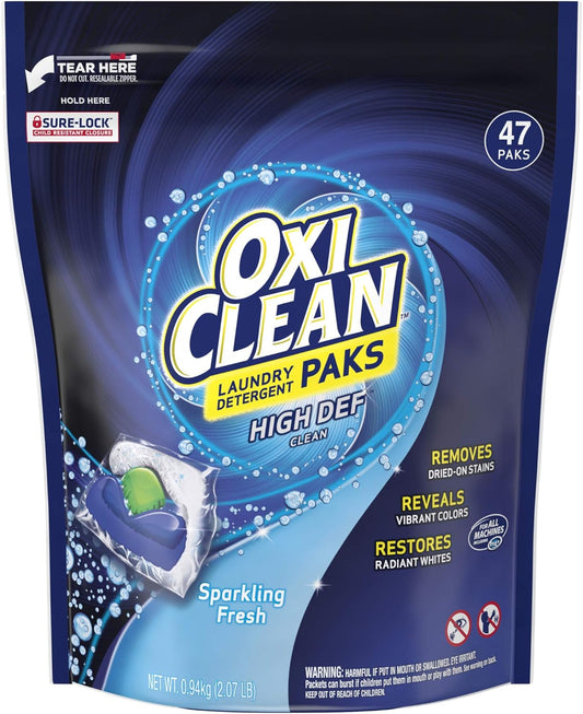 OxiClean-High-Def-Clean-Sparkling-Fresh-Laundry-Detergent-Paks,-47-460