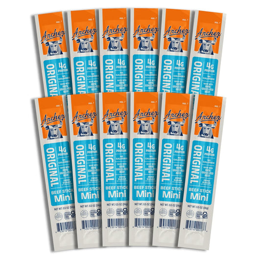 Archer-Jerky-Mini-Beef-Sticks,-Grass-Fed,-Keto,-Paleo---0.5--Oz,-12-Pack-Individually-2080