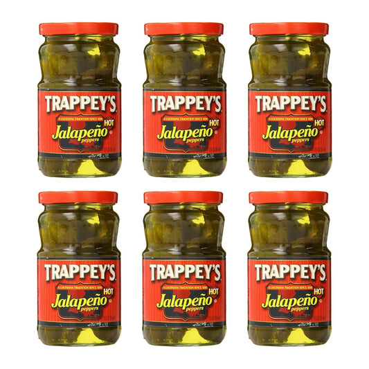 Trappey's-Pimientos-de-jalapeño-picantes,-12-onzas-(paquete-de-436