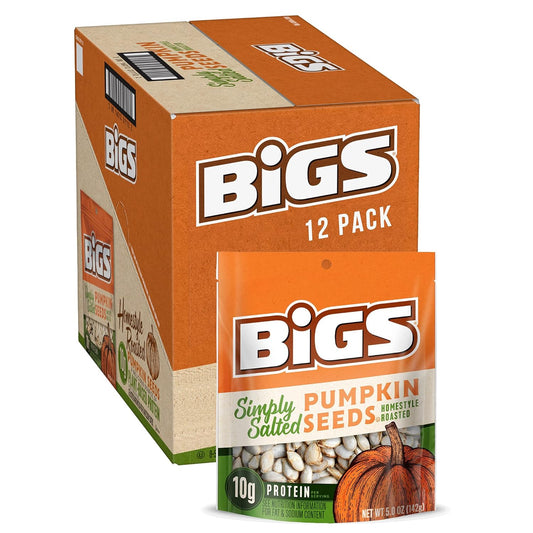 BIGS-Pumpkin-Seeds,-Simply-Salted-Homestyle-Flavor,-5-oz.-(Pack-of--12)----1046