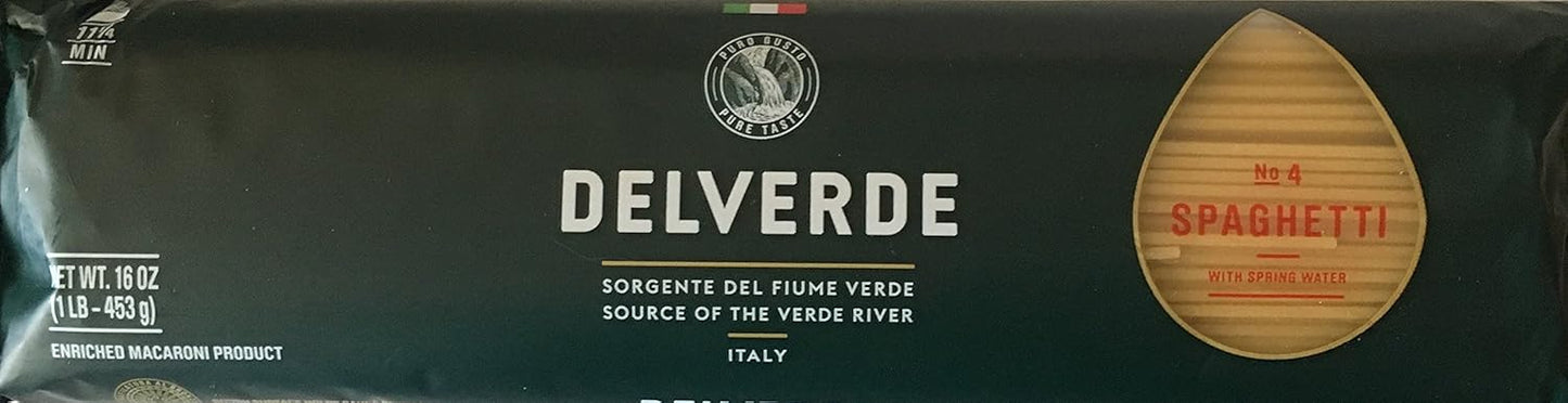 Delverde-No.-4-Spaghetti-from-Italy,-Pack-of-1144