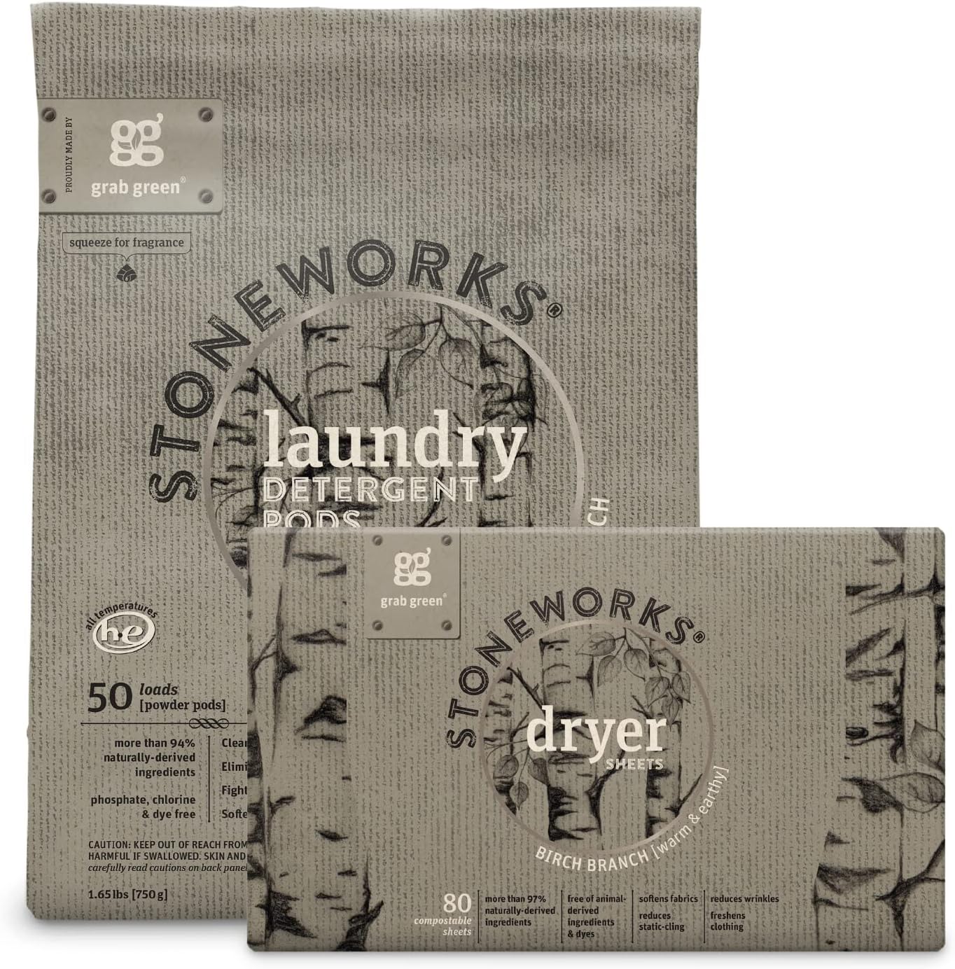 Grab-Green-Stoneworks-Laundry-Detergent-Pods-and-Dryer-Sheet-Bundle,-50-Count-366