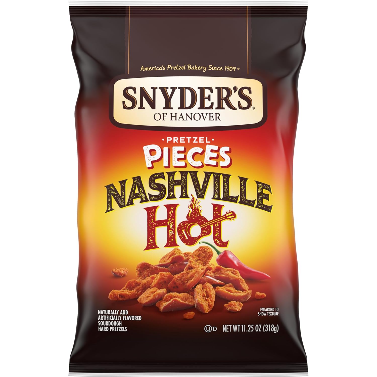 Snyder's-of-Hanover-Pretzel-Pieces,-Nashville-Hot,-11.25-2794
