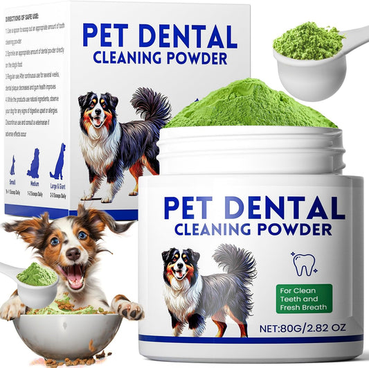 Dog-Dental-Powder,-Dog-Teeth-Cleaning-Powder,-Targets-Tartar-&-Reduces-&-450