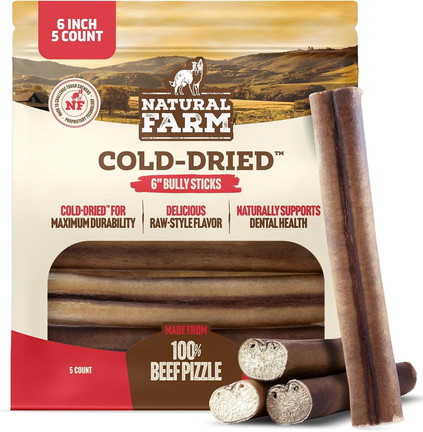 Natural-Farm-Cold-Dried™-Bully-Sticks-6-Inch-(5-Count)-–-Odor-Longer-2215