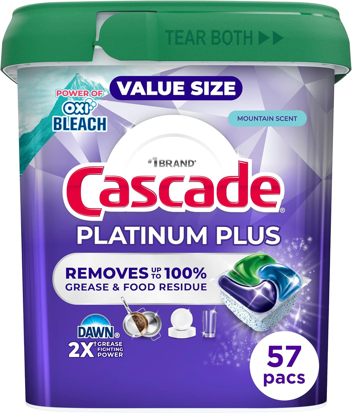 Cascade-Platinum-Plus-Dishwasher-Pods,-Dishwasher-Detergent,-Dish-Detergent-Soap,-Mountain,-57-323