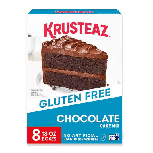 Krusteaz-Gluten-Free-Chocolate-Cake-Mix,-No-Artificial-Flavors,-Colors,-194