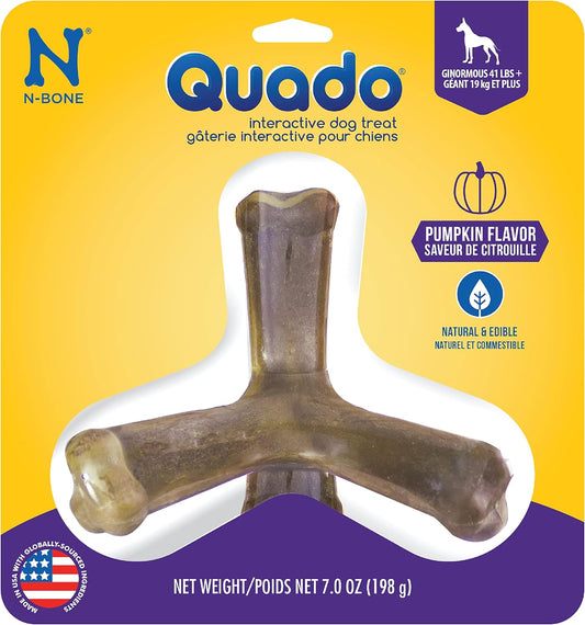 N-Bone-Quado-Interactive-Chew,-sabor-a-calabaza,-Ginormous,-7-1074