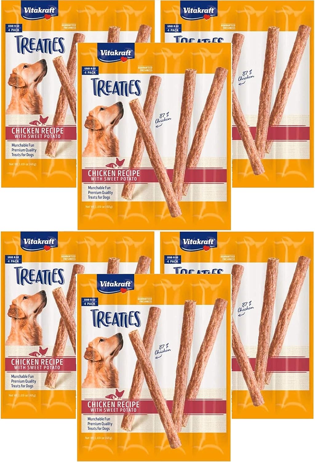 Vitakraft-24-Pack-of-Treaties-for-Dogs,-Smoked-Chicken-Recipe-with-Potato,-1246