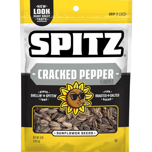 Spitz-Sunflower-Seeds,-Cracked-Pepper,-6-Ounce-(Pack-of-9)-------294